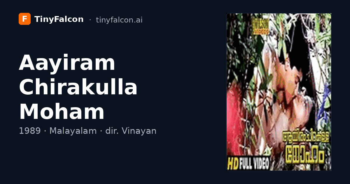 Aayiram Chirakulla Moham