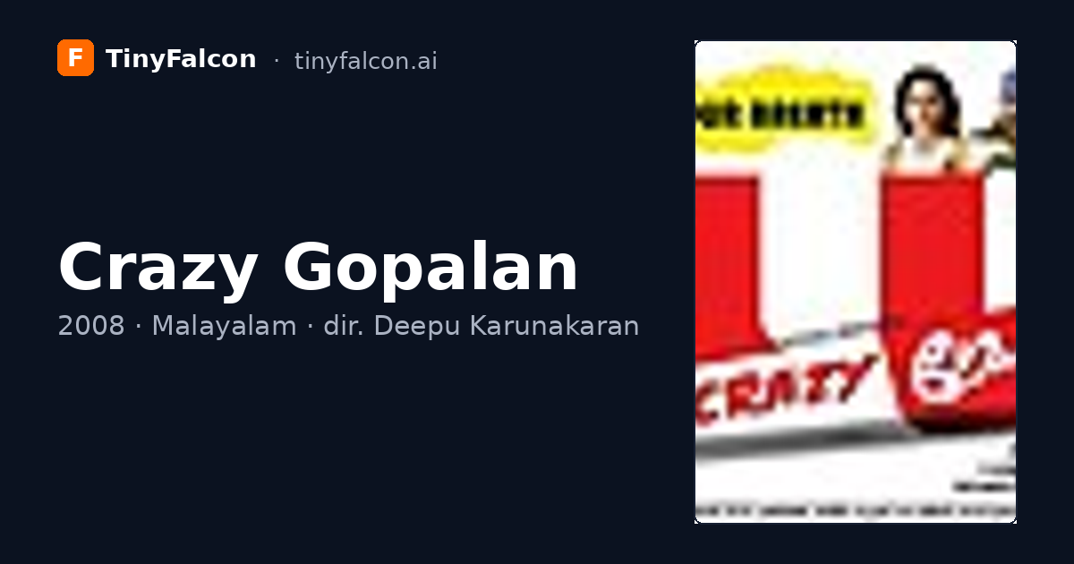 Crazy Gopalan