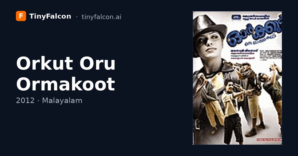 Orkut Oru Ormakoot