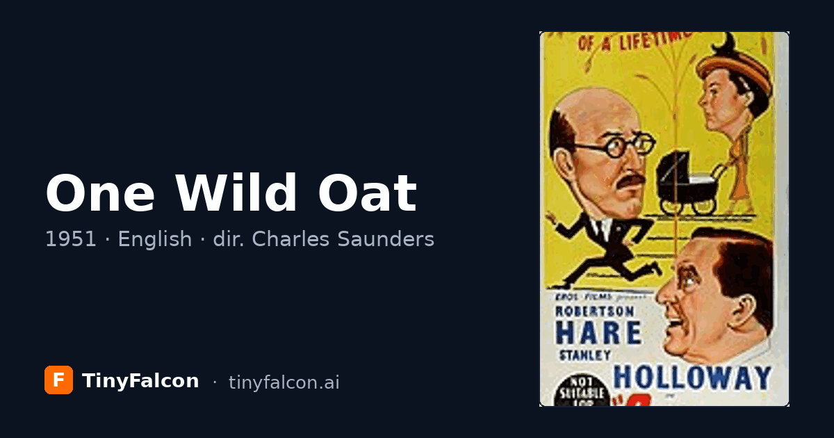 One Wild Oat