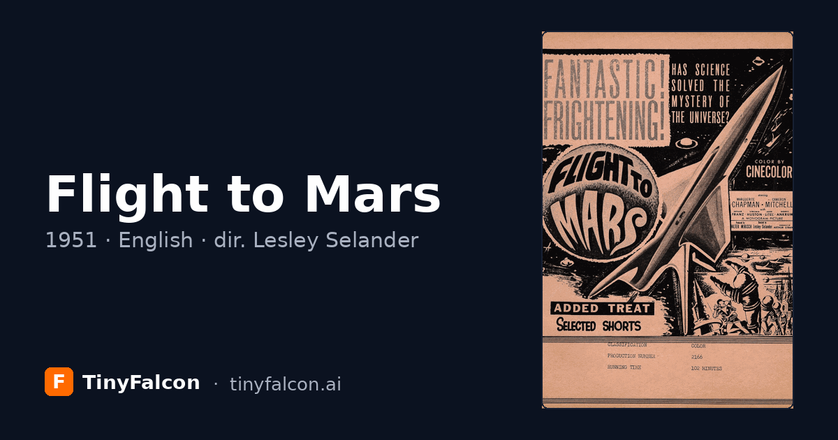 Flight to Mars