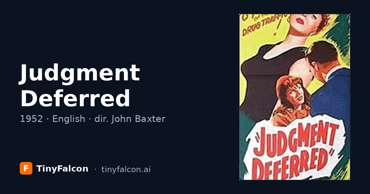 Judgment Deferred