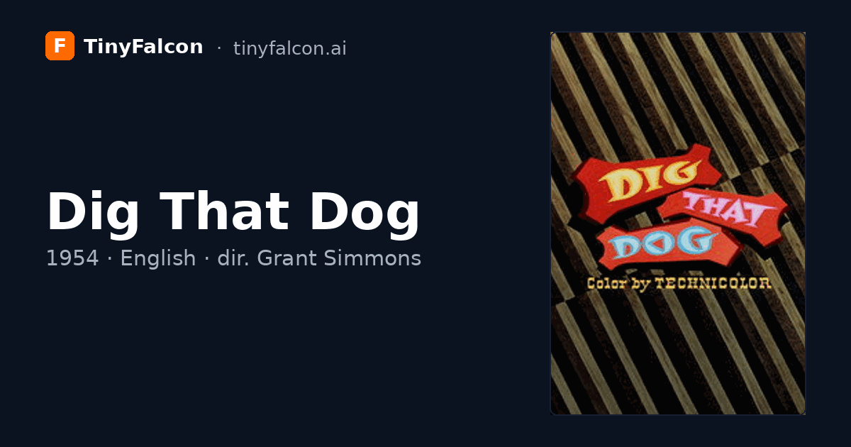 Dig That Dog