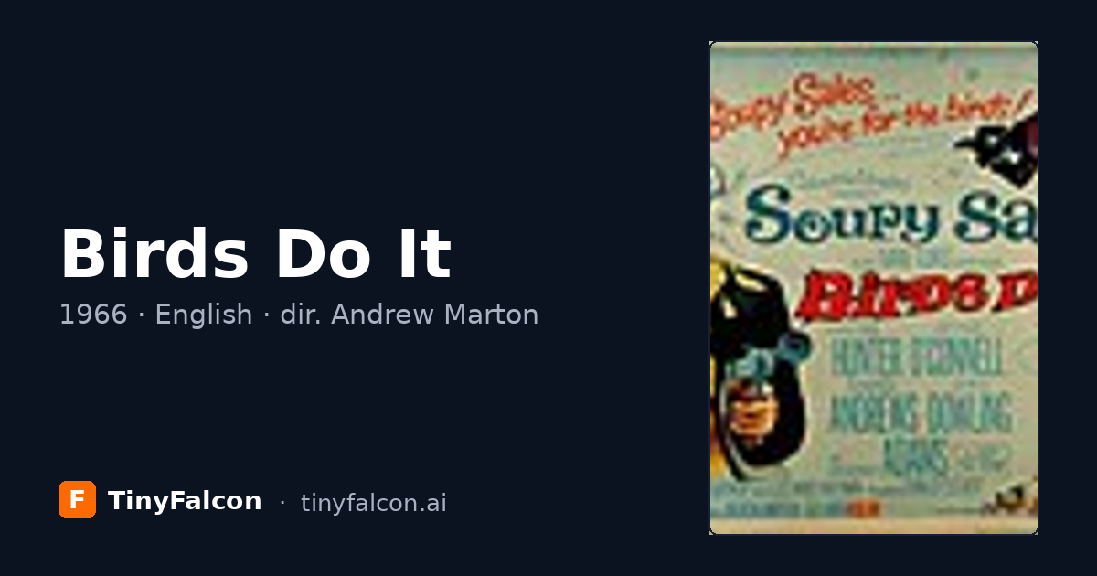 Birds Do It
