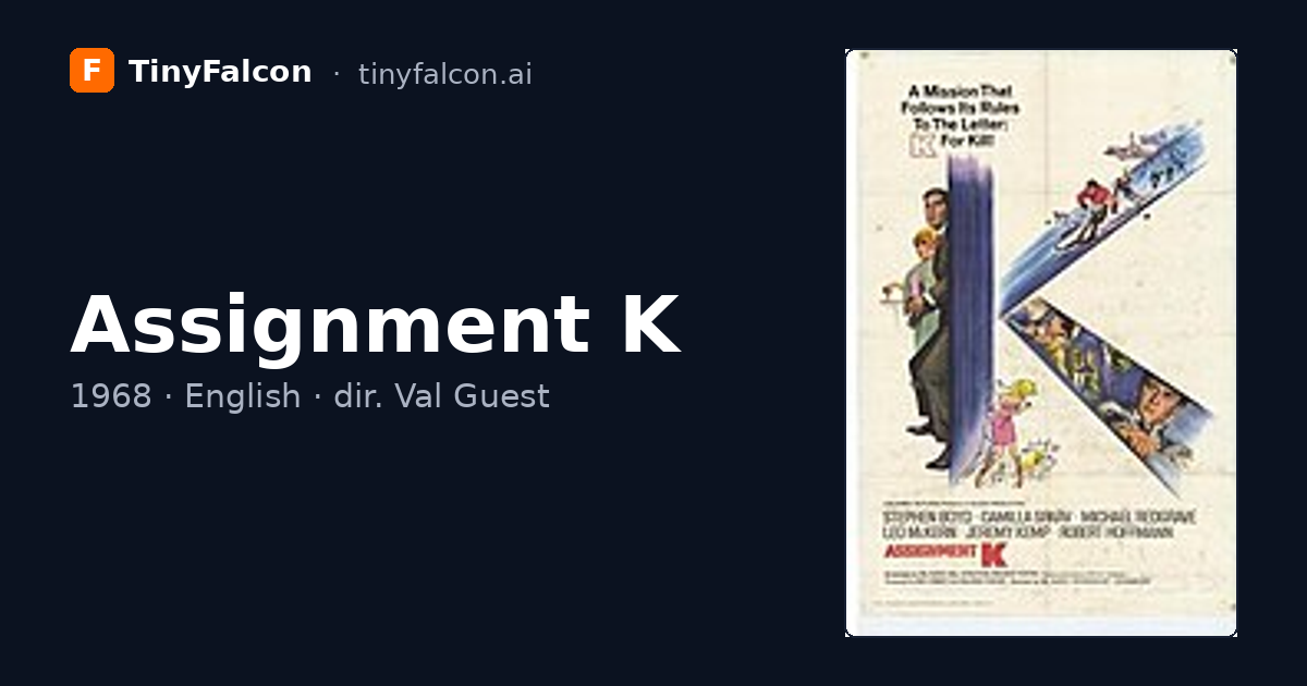 Assignment K