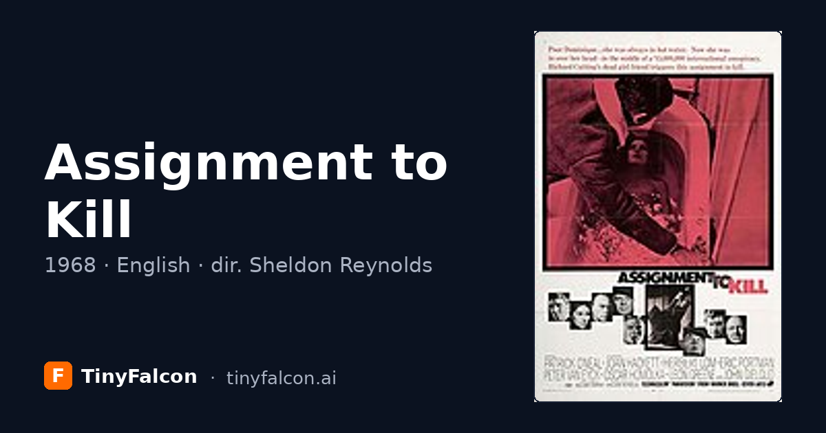 Assignment to Kill