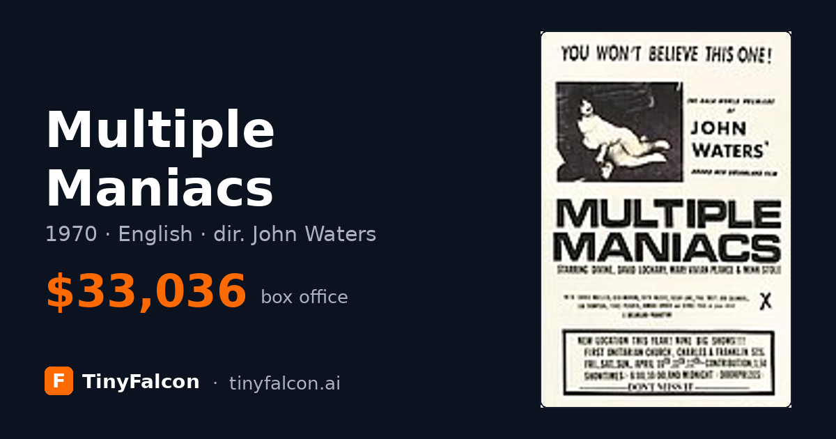 Multiple Maniacs