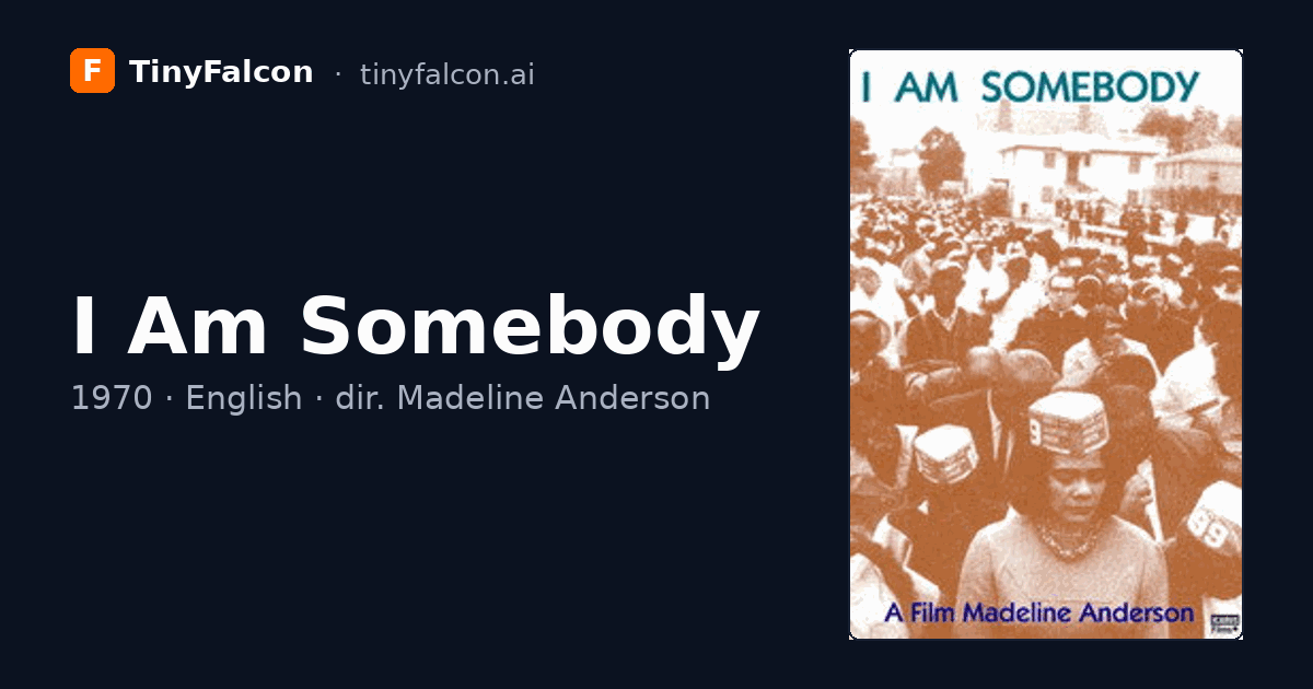 I Am Somebody