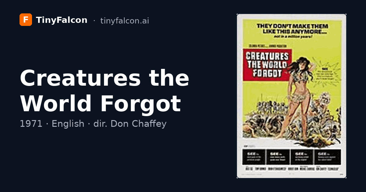 Creatures the World Forgot