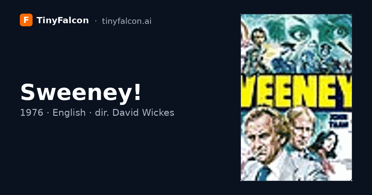 Sweeney!