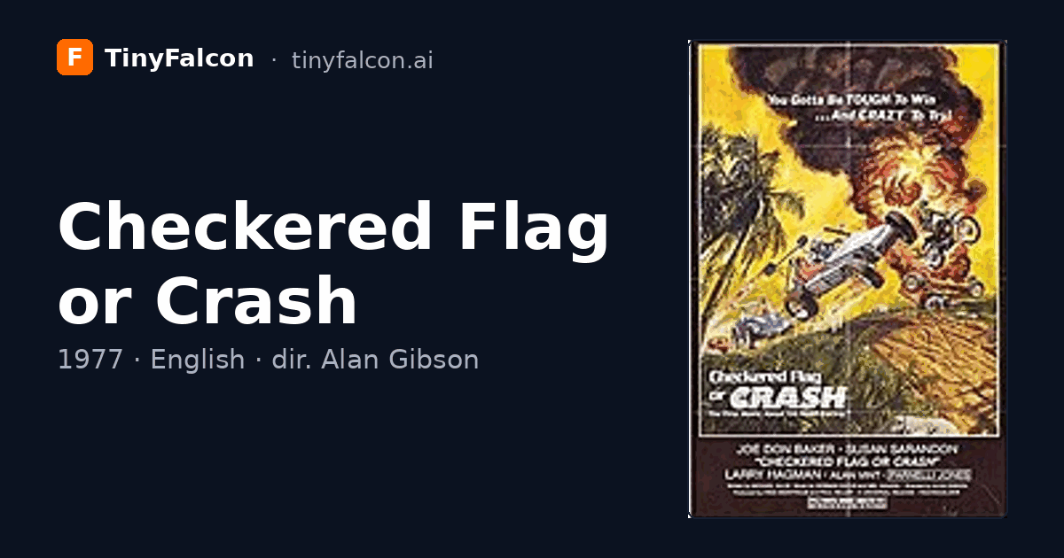 Checkered Flag or Crash