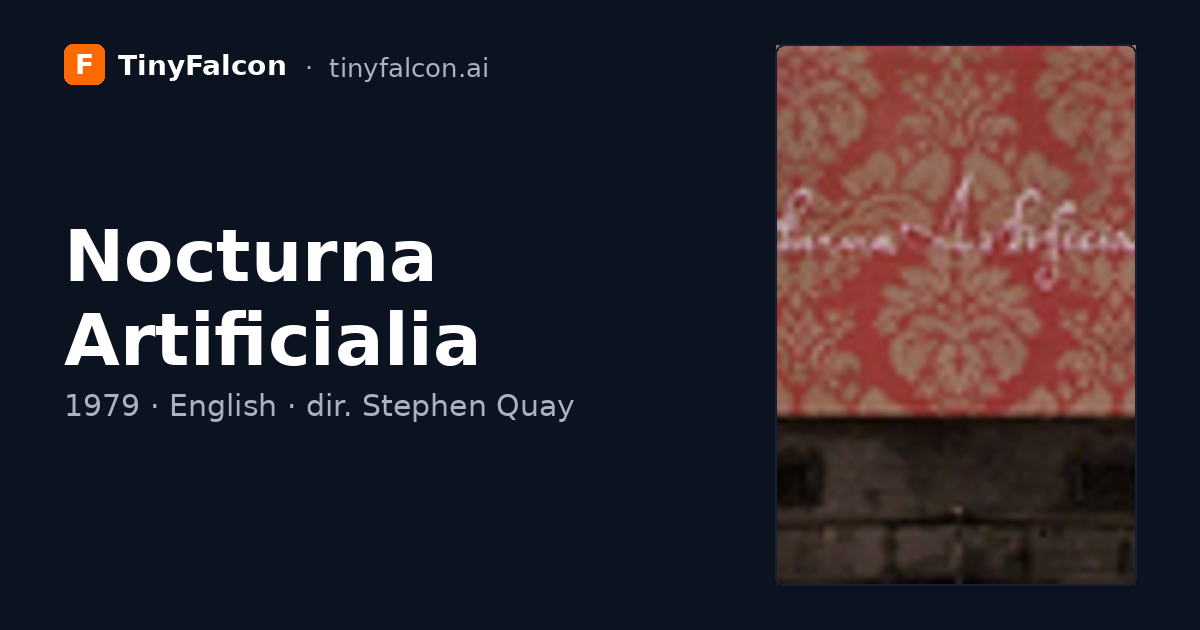 Nocturna Artificialia