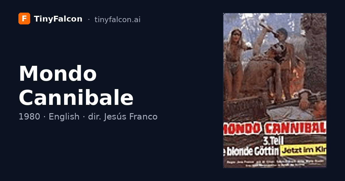 Mondo Cannibale