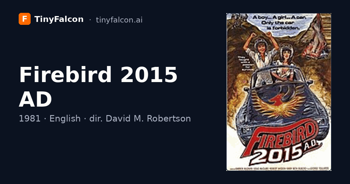Firebird 2015 AD