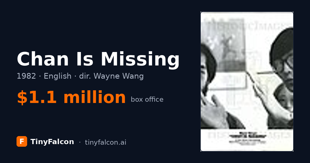 Chan Is Missing
