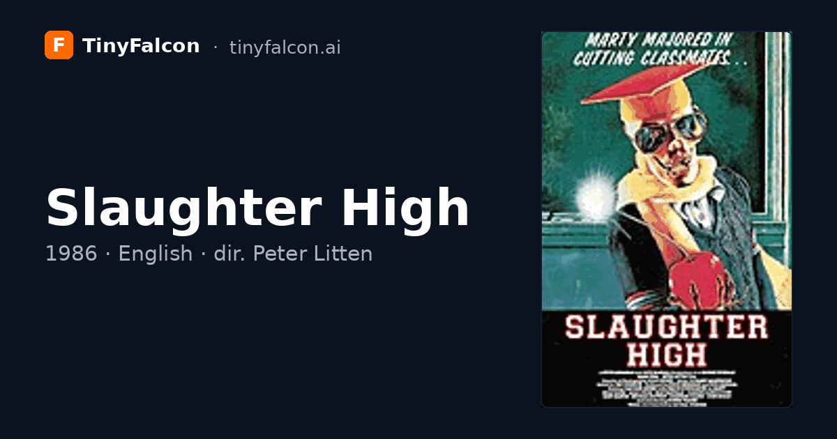 Slaughter High