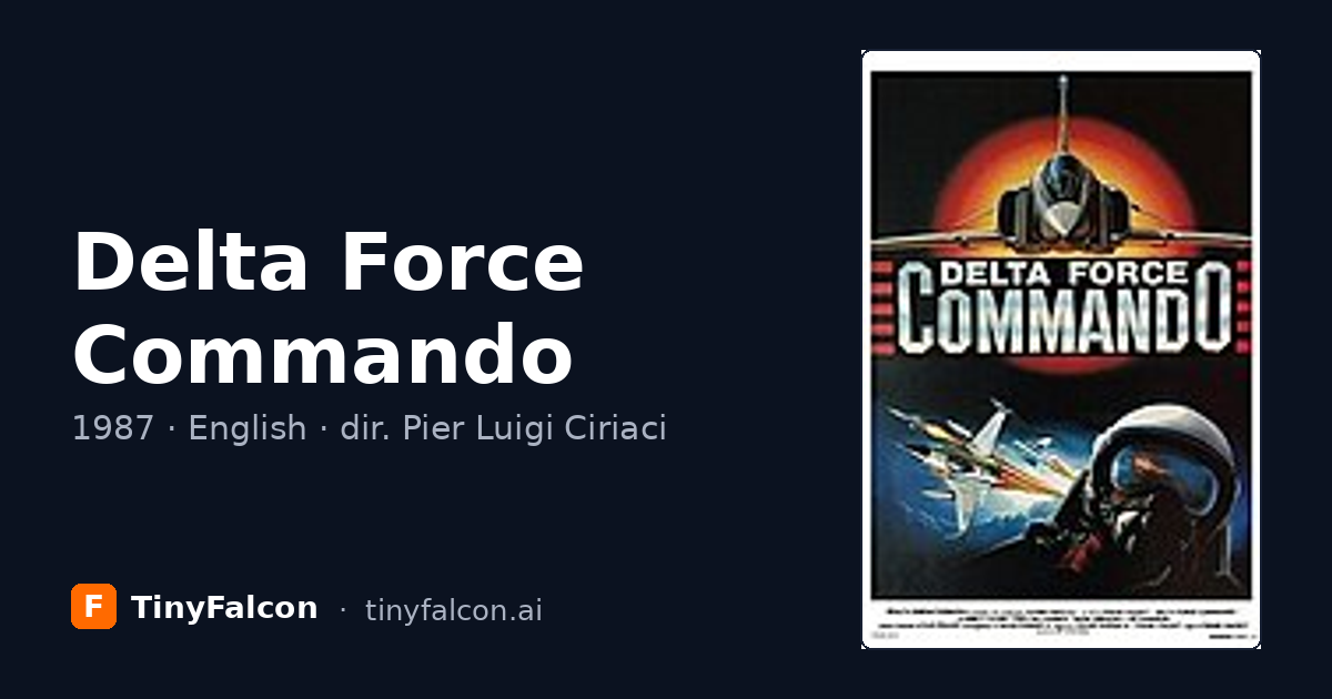 Delta Force Commando