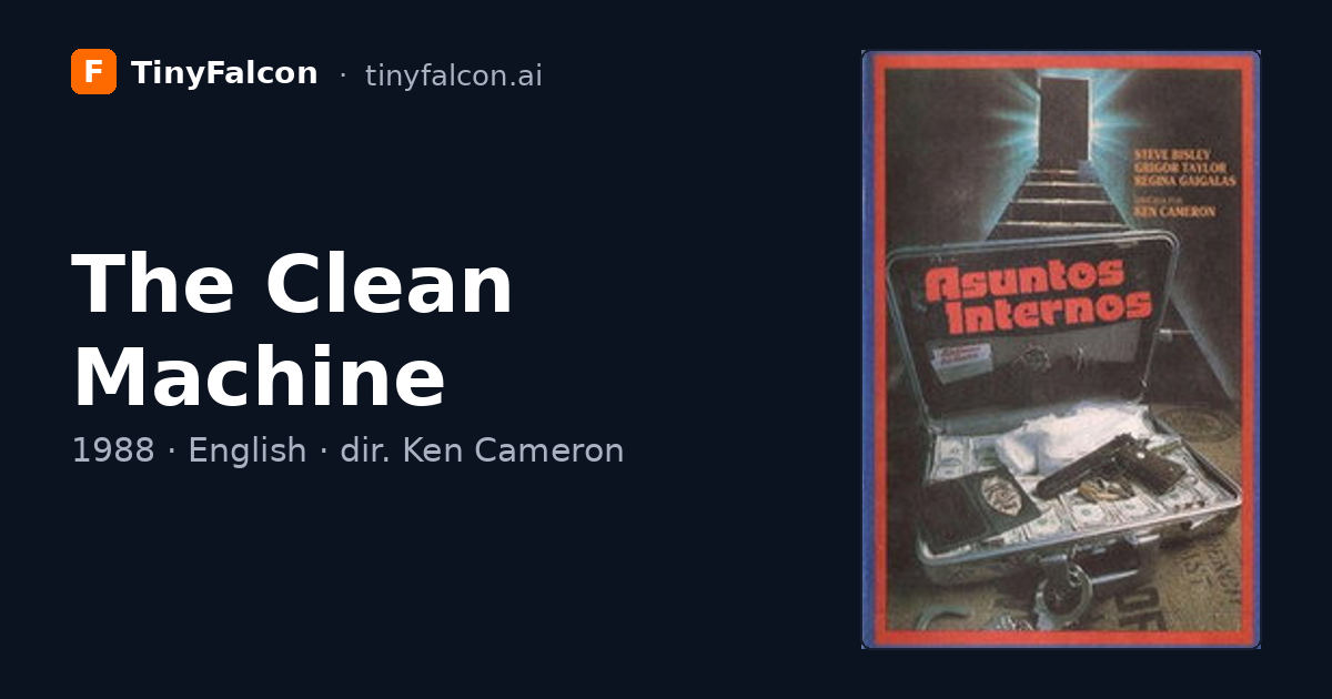 The Clean Machine