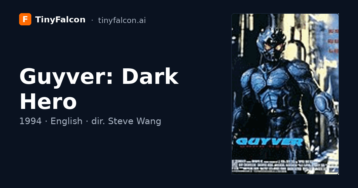 Guyver: Dark Hero