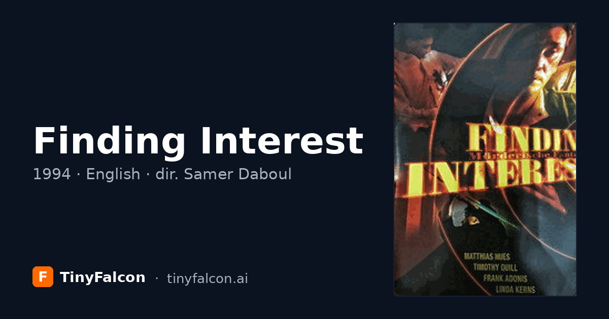 Finding Interest