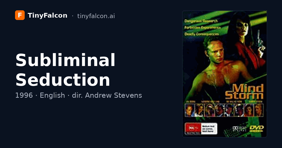 Subliminal Seduction