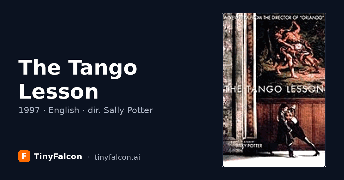 The Tango Lesson