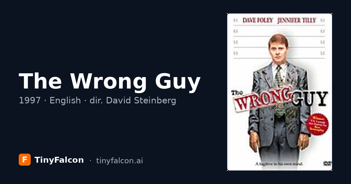 The Wrong Guy