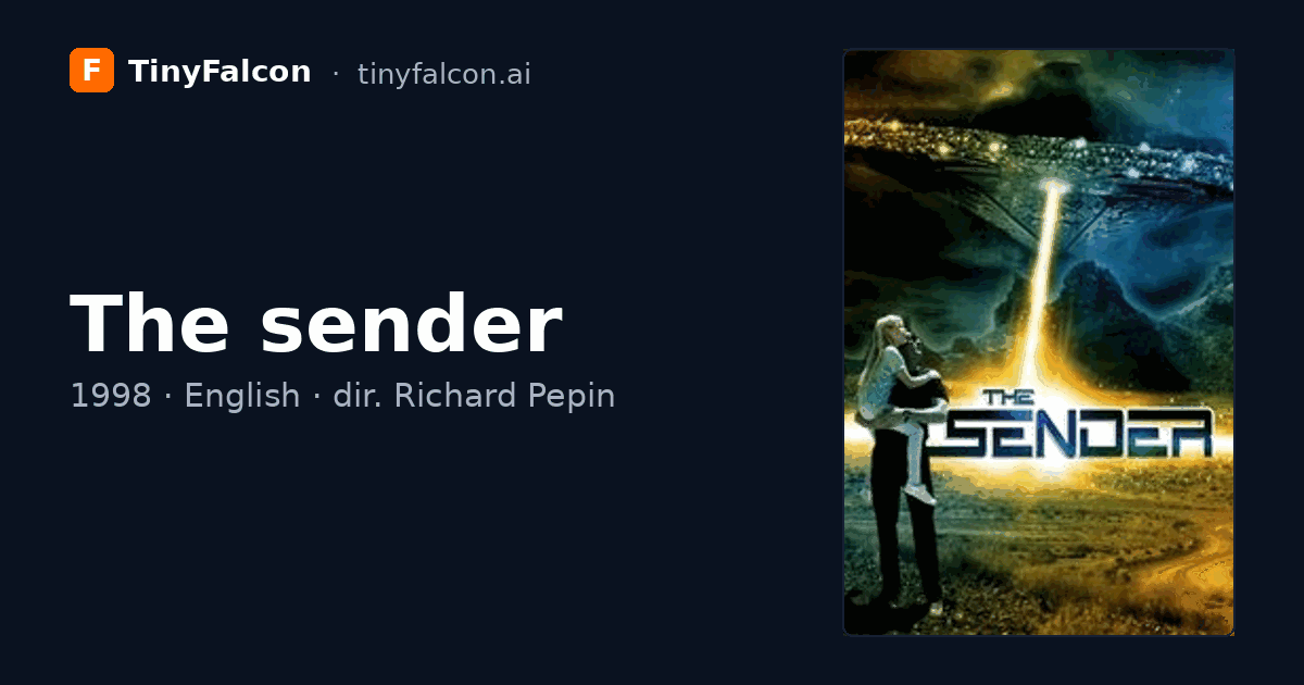 The sender