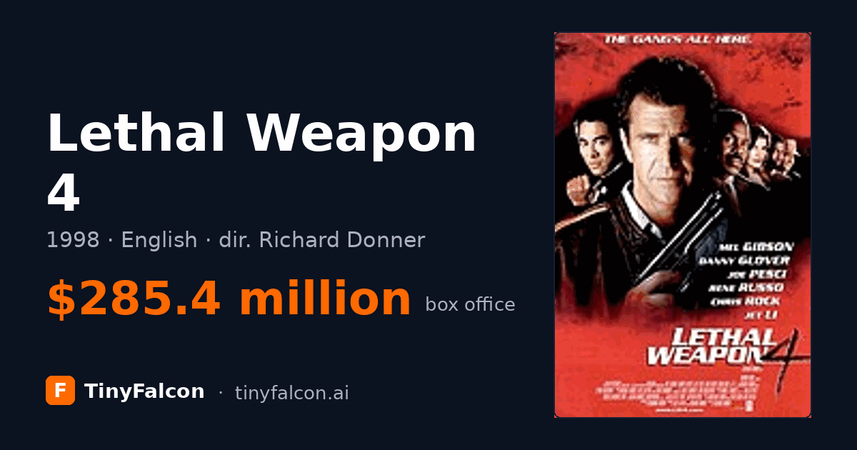 Lethal Weapon 4
