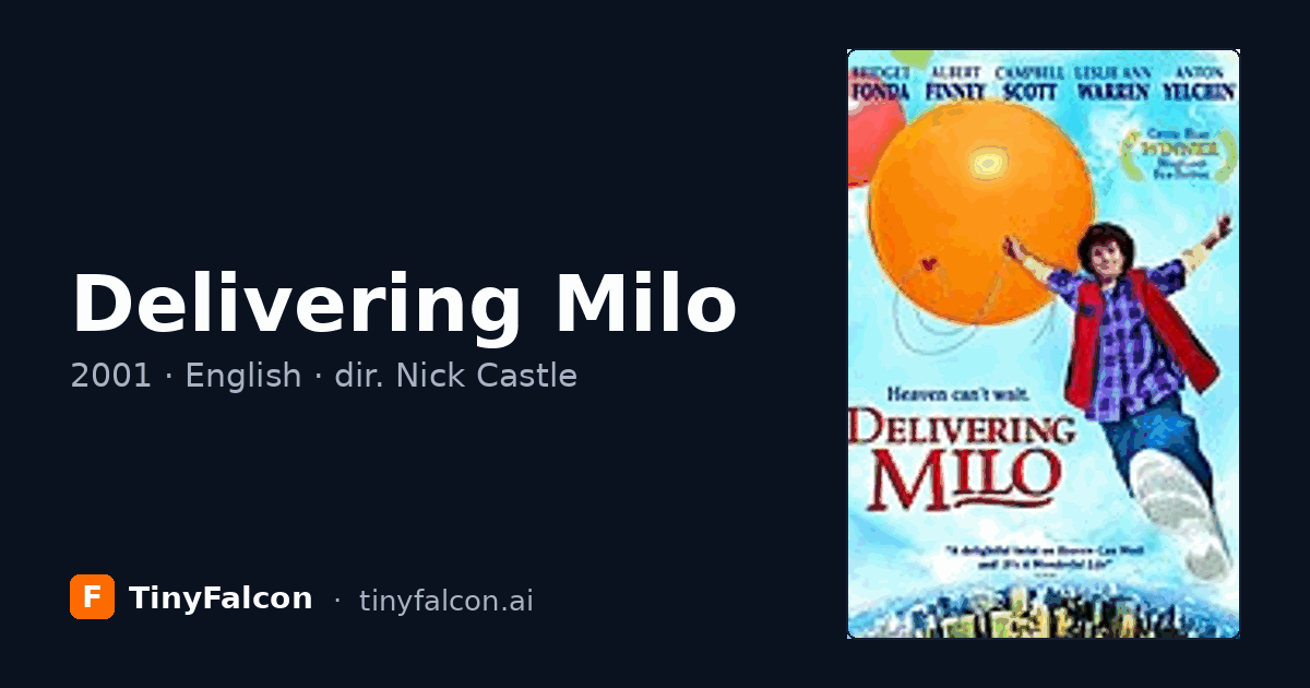 Delivering Milo