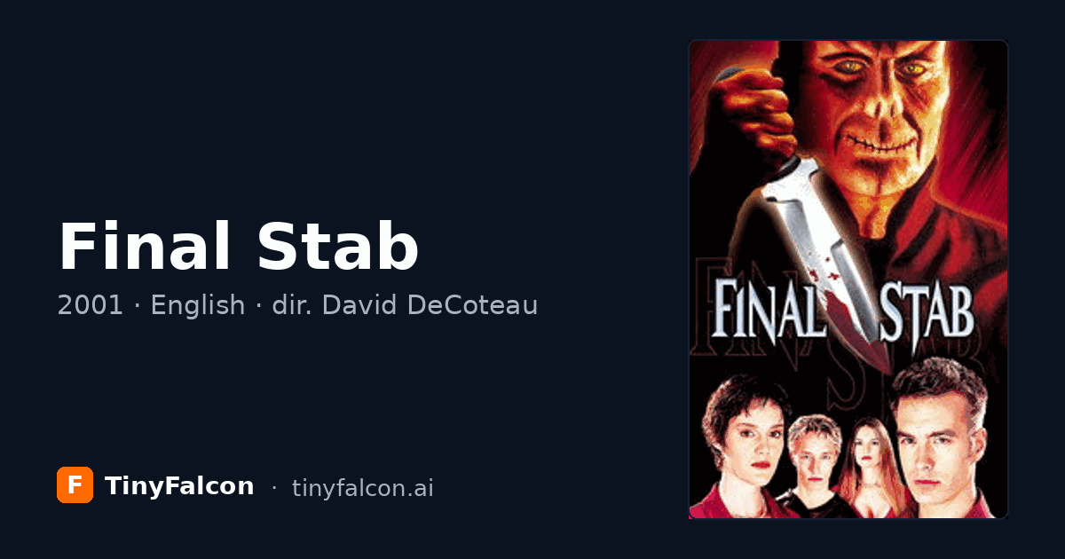 Final Stab