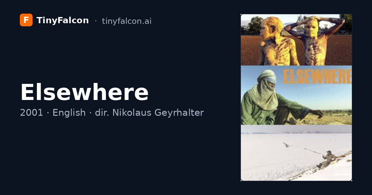 Elsewhere