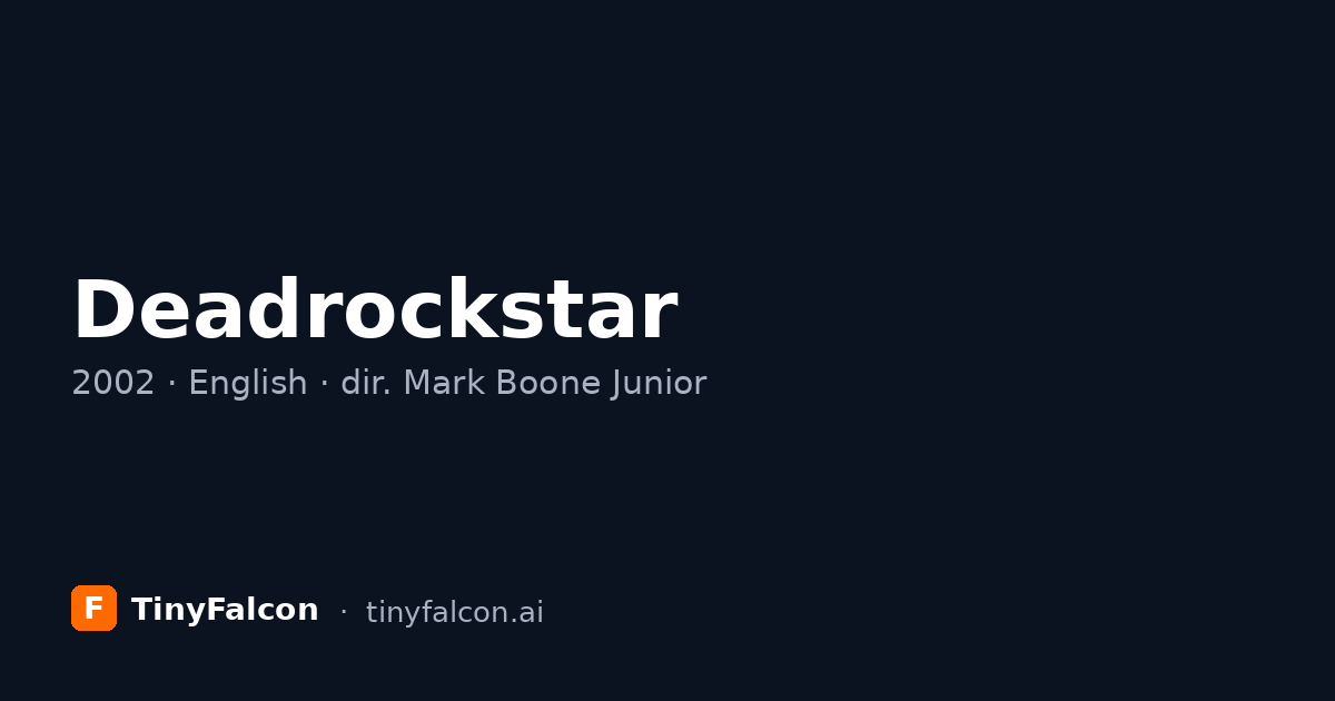 Deadrockstar