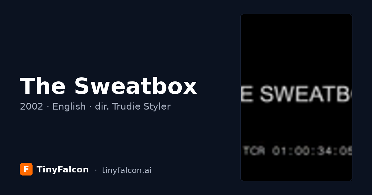 The Sweatbox