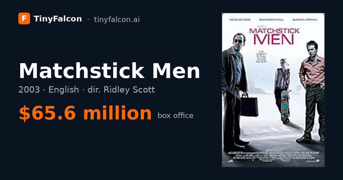Matchstick Men