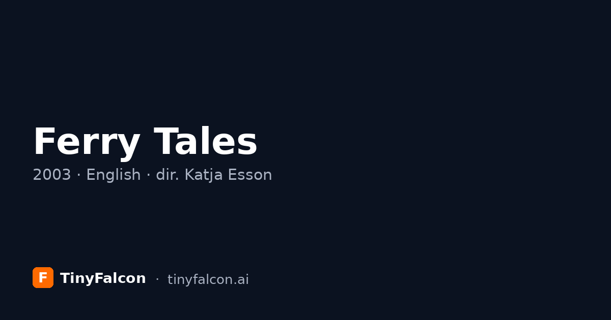 Ferry Tales