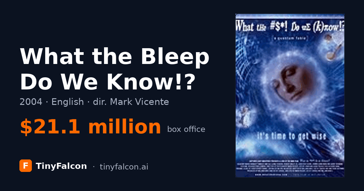 What the Bleep Do We Know!?