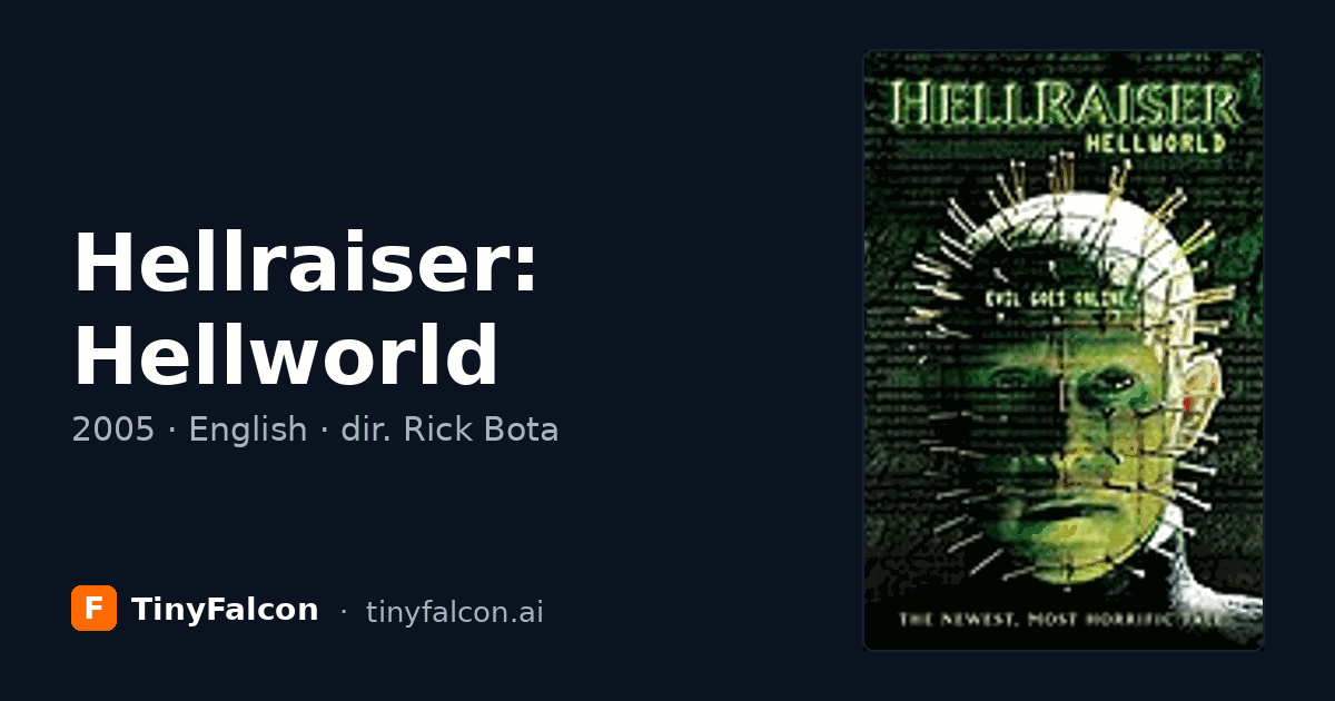 Hellraiser: Hellworld
