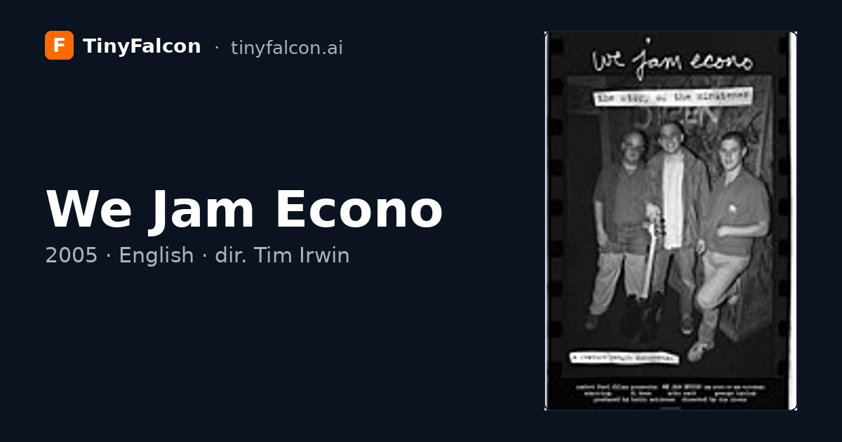 We Jam Econo