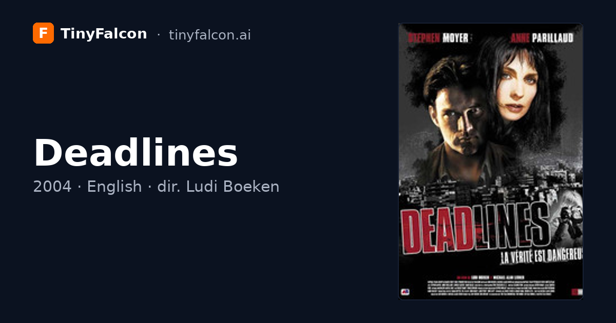 Deadlines