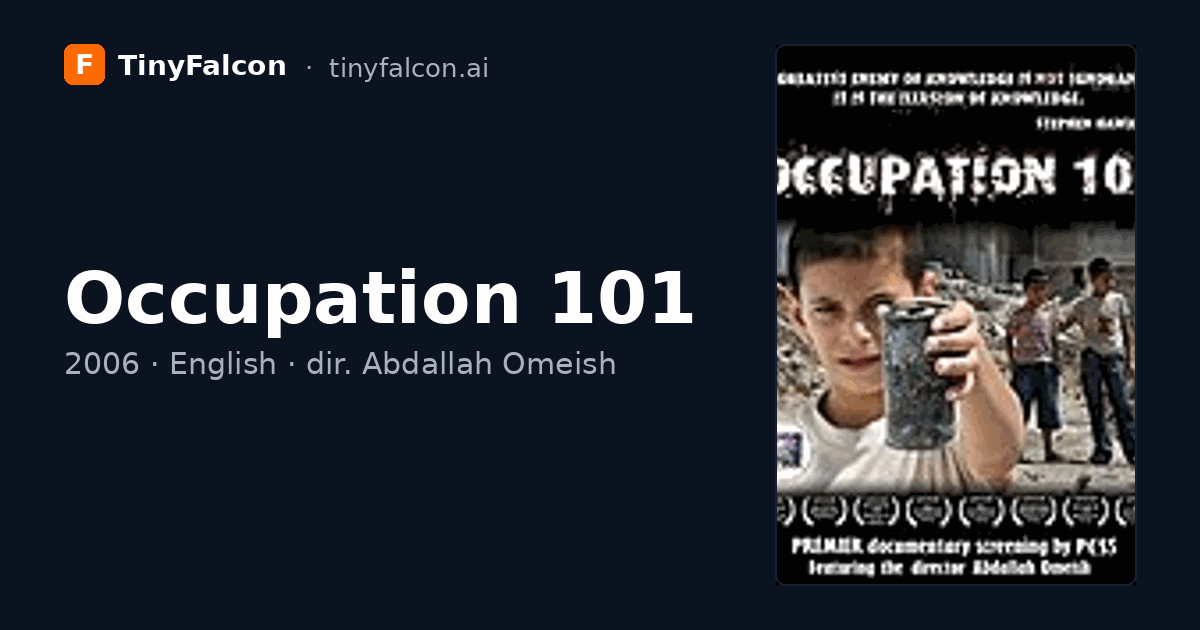 Occupation 101