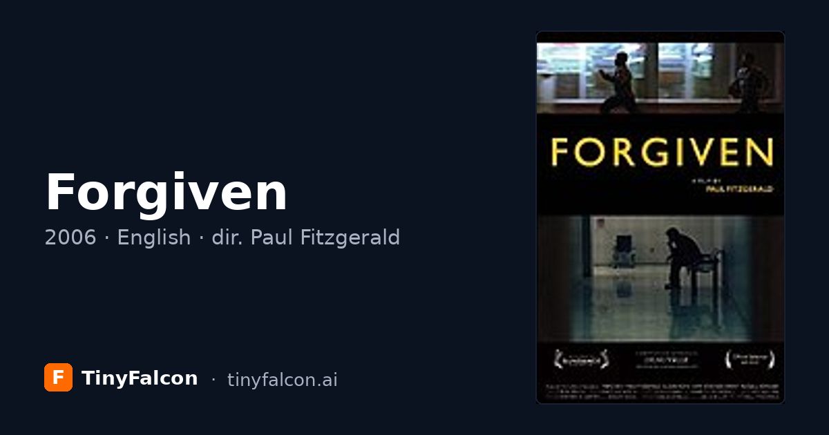 Forgiven