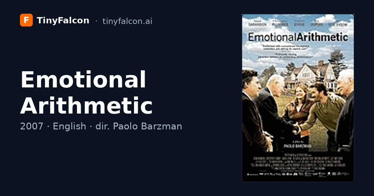 Emotional Arithmetic