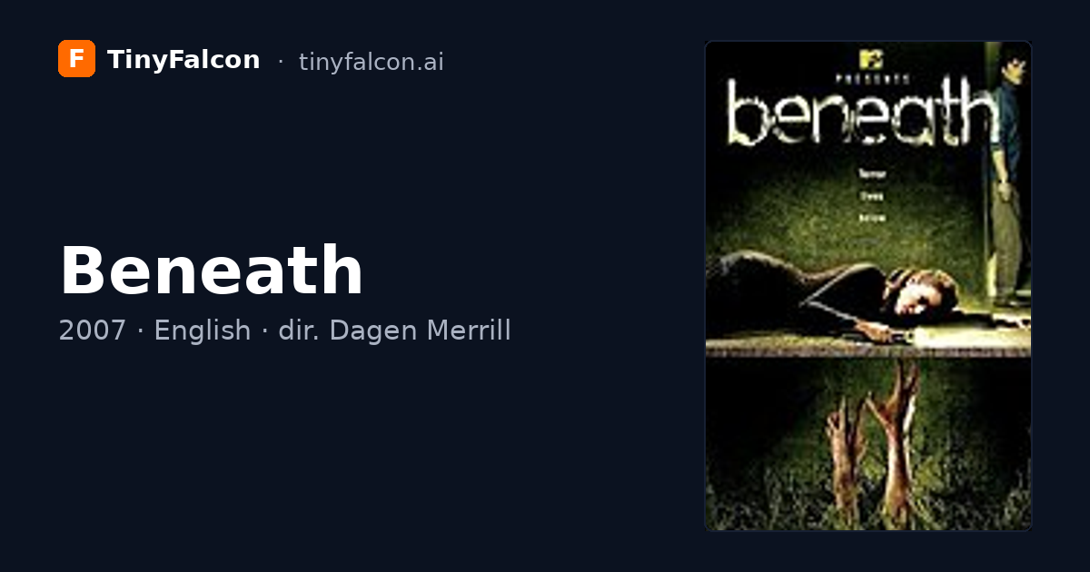Beneath