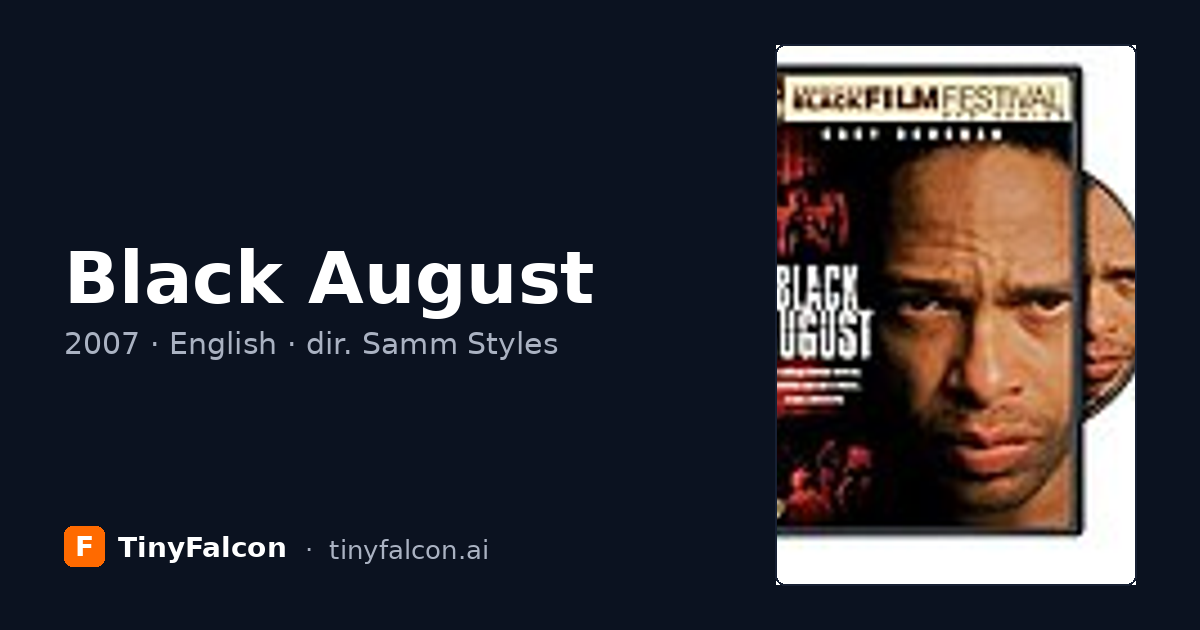 Black August