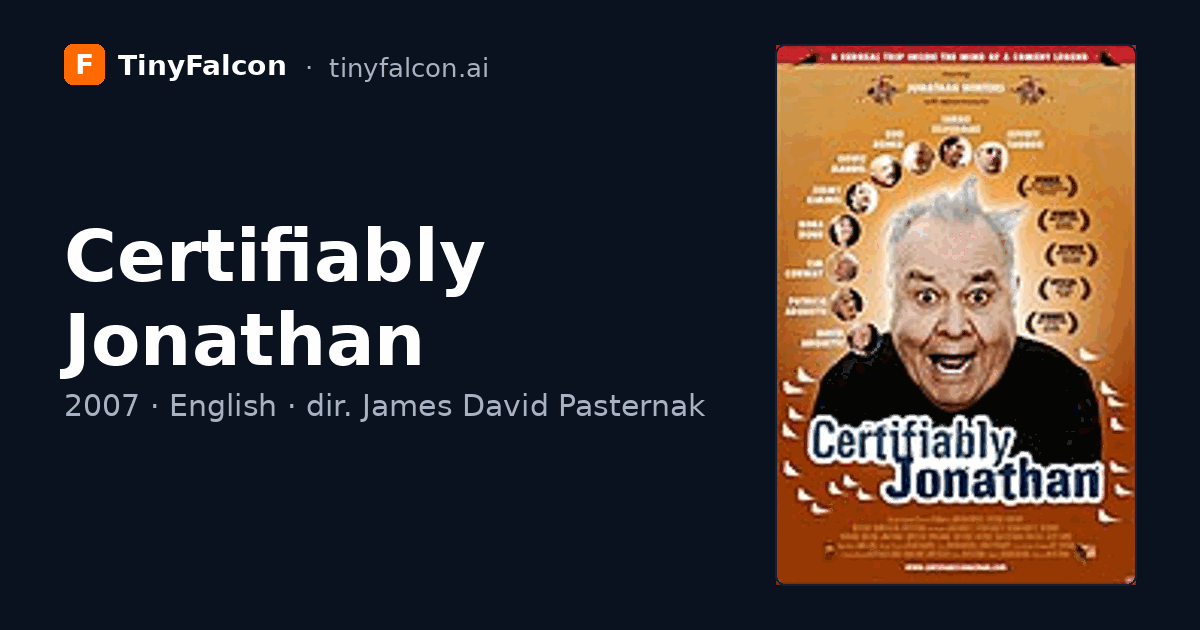 Certifiably Jonathan