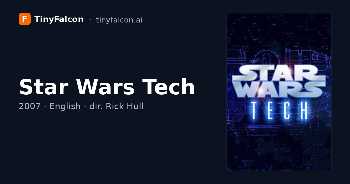 Star Wars Tech