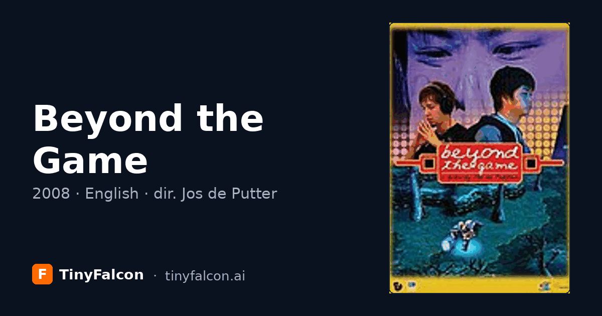 Beyond the Game