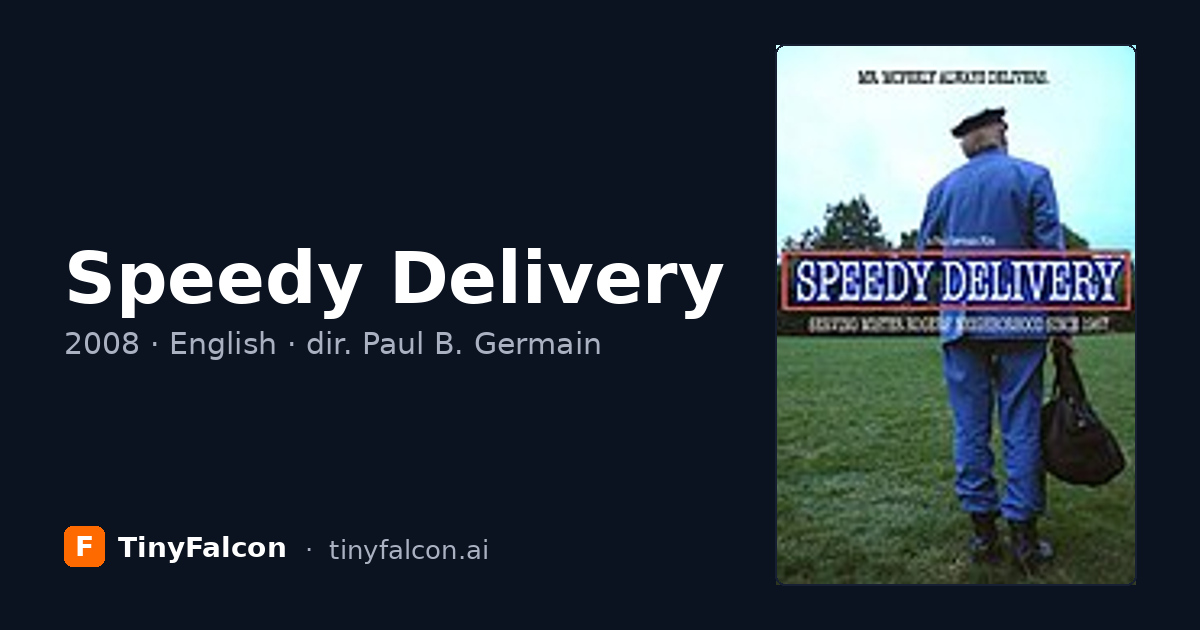 Speedy Delivery