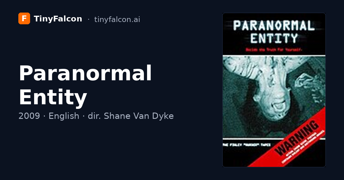 Paranormal Entity